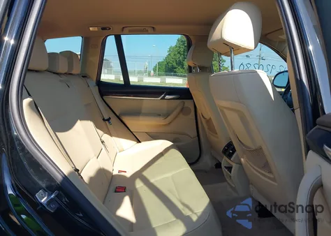 2016 BMW X3 Sdrive28I из США, поврежденный, VIN 5UXWZ7C50G0R31932